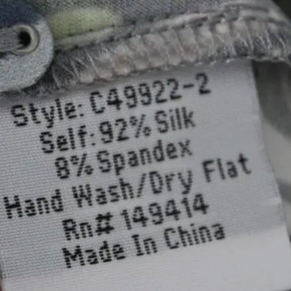 Johnny Was Dress Women XL Chelsea Gardens Floral Kimono Silk Boho Luxe MSRP $575 - Picture 10 of 17